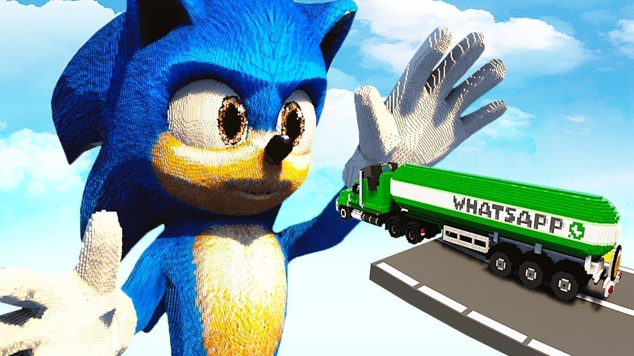 МАШИНЫ ПРОТИВ СОНИКА В TEARDOWN! SONIC ЭКСПЕРИМЕНТ ОБЗОР МОДА В TEARDOWN! ТИРДАУН МОДЫ ИГРЫ